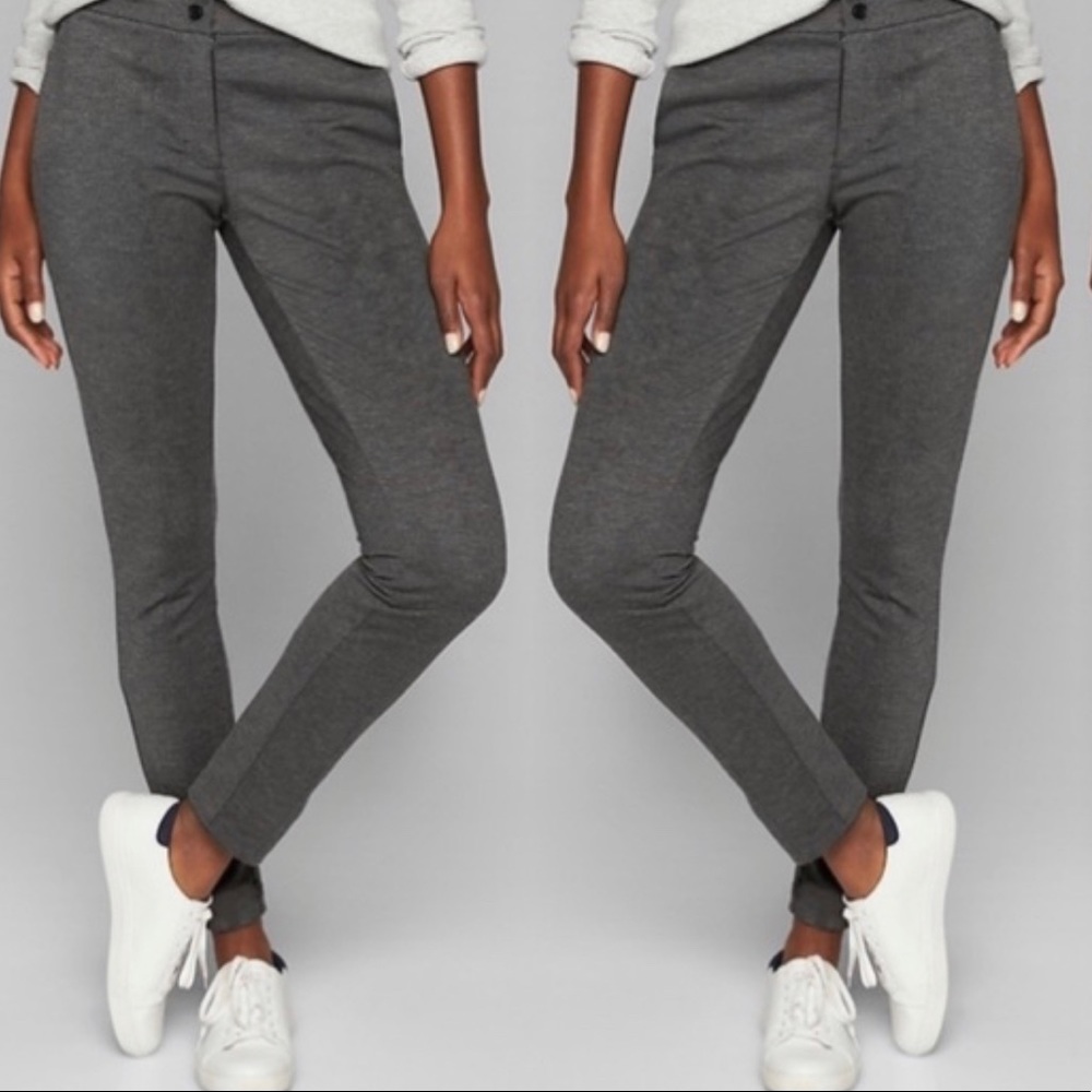 Athleta Grey Ponte Pant